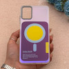 قاب گوشی Galaxy A06 سامسونگ اورجینال Bubble Case رنگی طرح مگ سیف سری 17 لنز برجسته کد 163928