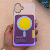 قاب گوشی Galaxy A07 سامسونگ اورجینال Bubble Case رنگی طرح مگ سیف سری 17 لنز برجسته کد 163932