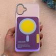 قاب گوشی Galaxy A07 سامسونگ اورجینال Bubble Case رنگی طرح مگ سیف سری 17 لنز برجسته کد 163932
