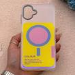 قاب گوشی Galaxy A07 سامسونگ اورجینال Bubble Case رنگی طرح مگ سیف سری 17 لنز برجسته کد 163933
