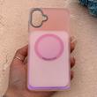 قاب گوشی Galaxy A07 سامسونگ اورجینال Bubble Case رنگی طرح مگ سیف سری 17 لنز برجسته کد 163936