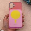 قاب گوشی Galaxy A07 سامسونگ اورجینال Bubble Case رنگی طرح مگ سیف سری 17 لنز برجسته کد 163937