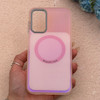 قاب گوشی Galaxy A14 سامسونگ اورجینال Bubble Case رنگی طرح مگ سیف سری 17 لنز برجسته کد 163941