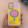 قاب گوشی Galaxy A14 سامسونگ اورجینال Bubble Case رنگی طرح مگ سیف سری 17 لنز برجسته کد 163943