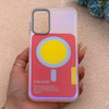 قاب گوشی Galaxy A14 سامسونگ اورجینال Bubble Case رنگی طرح مگ سیف سری 17 لنز برجسته کد 163944