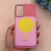 قاب گوشی Galaxy A14 سامسونگ اورجینال Bubble Case رنگی طرح مگ سیف سری 17 لنز برجسته کد 163946