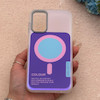 قاب گوشی Galaxy A14 سامسونگ اورجینال Bubble Case رنگی طرح مگ سیف سری 17 لنز برجسته کد 163948