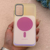 قاب گوشی Galaxy A14 سامسونگ اورجینال Bubble Case رنگی طرح مگ سیف سری 17 لنز برجسته کد 163949