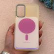 قاب گوشی Galaxy A14 سامسونگ اورجینال Bubble Case رنگی طرح مگ سیف سری 17 لنز برجسته کد 163949