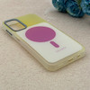 قاب گوشی Galaxy A14 سامسونگ اورجینال Bubble Case رنگی طرح مگ سیف سری 17 لنز برجسته کد 163949