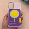 قاب گوشی Galaxy A14 سامسونگ اورجینال Bubble Case رنگی طرح مگ سیف سری 17 لنز برجسته کد 163950
