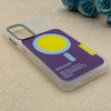 قاب گوشی Galaxy A14 سامسونگ اورجینال Bubble Case رنگی طرح مگ سیف سری 17 لنز برجسته کد 163950