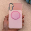قاب گوشی Galaxy A15 سامسونگ اورجینال Bubble Case رنگی طرح مگ سیف سری 17 لنز برجسته کد 163952