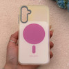 قاب گوشی Galaxy A15 سامسونگ اورجینال Bubble Case رنگی طرح مگ سیف سری 17 لنز برجسته کد 163954