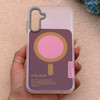 قاب گوشی Galaxy A15 سامسونگ اورجینال Bubble Case رنگی طرح مگ سیف سری 17 لنز برجسته کد 163955