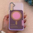 قاب گوشی Galaxy A16 سامسونگ اورجینال Bubble Case رنگی طرح مگ سیف سری 17 لنز برجسته کد 163963