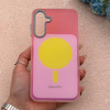 قاب گوشی Galaxy A16 سامسونگ اورجینال Bubble Case رنگی طرح مگ سیف سری 17 لنز برجسته کد 163964