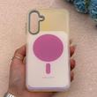 قاب گوشی Galaxy A16 سامسونگ اورجینال Bubble Case رنگی طرح مگ سیف سری 17 لنز برجسته کد 163968