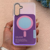 قاب گوشی Galaxy A16 سامسونگ اورجینال Bubble Case رنگی طرح مگ سیف سری 17 لنز برجسته کد 163969
