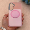 قاب گوشی Galaxy A17 سامسونگ اورجینال Bubble Case رنگی طرح مگ سیف سری 17 لنز برجسته کد 163971