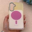 قاب گوشی Galaxy A17 سامسونگ اورجینال Bubble Case رنگی طرح مگ سیف سری 17 لنز برجسته کد 163972