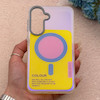 قاب گوشی Galaxy A36 سامسونگ اورجینال Bubble Case رنگی طرح مگ سیف سری 17 لنز برجسته کد 163975