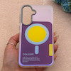قاب گوشی Galaxy A36 سامسونگ اورجینال Bubble Case رنگی طرح مگ سیف سری 17 لنز برجسته کد 163979