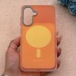 قاب گوشی Galaxy A36 سامسونگ اورجینال Bubble Case رنگی طرح مگ سیف سری 17 لنز برجسته کد 163982