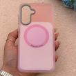 قاب گوشی Galaxy A36 سامسونگ اورجینال Bubble Case رنگی طرح مگ سیف سری 17 لنز برجسته کد 163983
