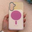 قاب گوشی Galaxy A36 سامسونگ اورجینال Bubble Case رنگی طرح مگ سیف سری 17 لنز برجسته کد 163984