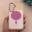قاب گوشی Galaxy A37 سامسونگ اورجینال Bubble Case رنگی طرح مگ سیف سری 17 لنز برجسته کد 163990