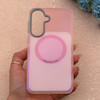 قاب گوشی Galaxy A37 سامسونگ اورجینال Bubble Case رنگی طرح مگ سیف سری 17 لنز برجسته کد 163991