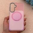 قاب گوشی Galaxy A37 سامسونگ اورجینال Bubble Case رنگی طرح مگ سیف سری 17 لنز برجسته کد 163991