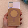 قاب گوشی Galaxy A51 سامسونگ اورجینال Bubble Case رنگی طرح مگ سیف سری 17 لنز برجسته کد 163996