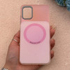 قاب گوشی Galaxy A51 سامسونگ اورجینال Bubble Case رنگی طرح مگ سیف سری 17 لنز برجسته کد 164002