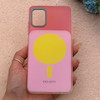 قاب گوشی Galaxy A51 سامسونگ اورجینال Bubble Case رنگی طرح مگ سیف سری 17 لنز برجسته کد 164003