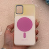 قاب گوشی Galaxy A51 سامسونگ اورجینال Bubble Case رنگی طرح مگ سیف سری 17 لنز برجسته کد 164004