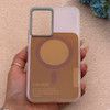 قاب گوشی Galaxy A54 سامسونگ اورجینال Bubble Case رنگی طرح مگ سیف سری 17 لنز برجسته کد 164005