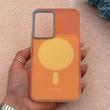 قاب گوشی Galaxy A54 سامسونگ اورجینال Bubble Case رنگی طرح مگ سیف سری 17 لنز برجسته کد 164006