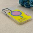 قاب گوشی Galaxy A54 سامسونگ اورجینال Bubble Case رنگی طرح مگ سیف سری 17 لنز برجسته کد 164013