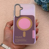 قاب گوشی Galaxy A55 سامسونگ اورجینال Bubble Case رنگی طرح مگ سیف سری 17 لنز برجسته کد 164017
