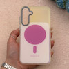 قاب گوشی Galaxy A55 سامسونگ اورجینال Bubble Case رنگی طرح مگ سیف سری 17 لنز برجسته کد 164019