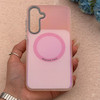 قاب گوشی Galaxy A55 سامسونگ اورجینال Bubble Case رنگی طرح مگ سیف سری 17 لنز برجسته کد 164024