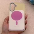 قاب گوشی Galaxy A57 سامسونگ اورجینال Bubble Case رنگی طرح مگ سیف سری 17 لنز برجسته کد 164025