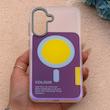 قاب گوشی Galaxy A57 سامسونگ اورجینال Bubble Case رنگی طرح مگ سیف سری 17 لنز برجسته کد 164027