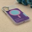 قاب گوشی Galaxy A57 سامسونگ اورجینال Bubble Case رنگی طرح مگ سیف سری 17 لنز برجسته کد 164028