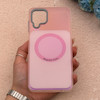 قاب گوشی Galaxy A12 - M12 سامسونگ اورجینال Bubble Case رنگی طرح مگ سیف سری 17 لنز برجسته کد 164035