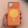 قاب گوشی Galaxy A12 - M12 سامسونگ اورجینال Bubble Case رنگی طرح مگ سیف سری 17 لنز برجسته کد 164036