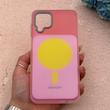 قاب گوشی Galaxy A12 - M12 سامسونگ اورجینال Bubble Case رنگی طرح مگ سیف سری 17 لنز برجسته کد 164037
