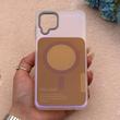 قاب گوشی Galaxy A12 - M12 سامسونگ اورجینال Bubble Case رنگی طرح مگ سیف سری 17 لنز برجسته کد 164038